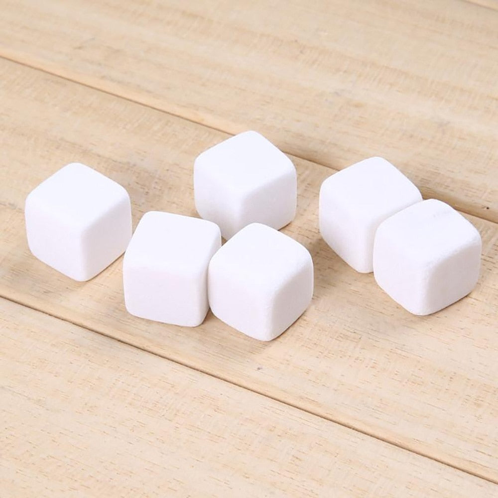 6Pcs Marble Cubes cooling drinks