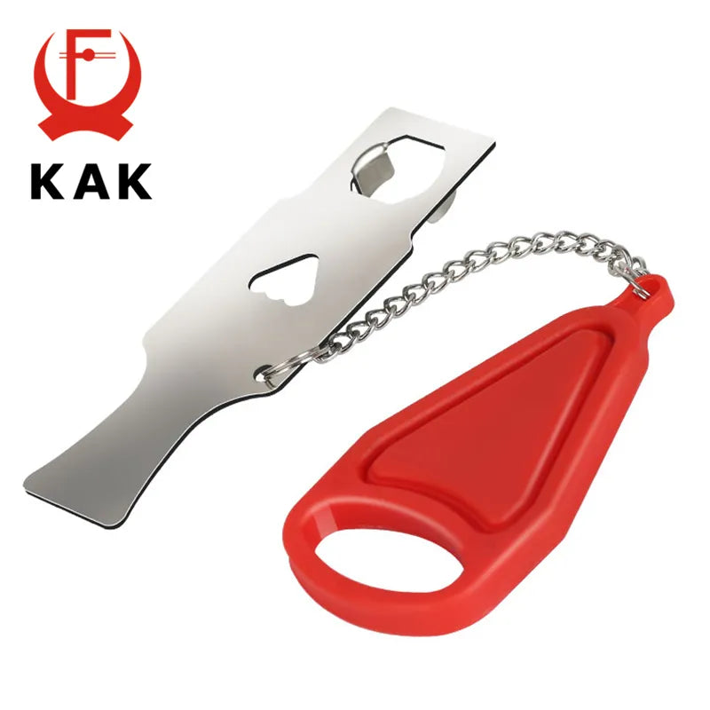 KAK Portable Door Lock Keyless Anti-theft Hotel Lock Travel Locks Childproof Door Lock Security Home Safety Lock Door Hardware