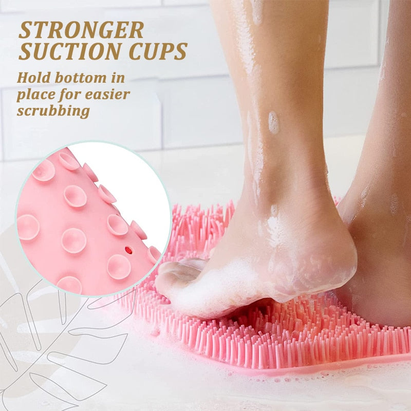 Silicone Rub Back Brush Bathroom