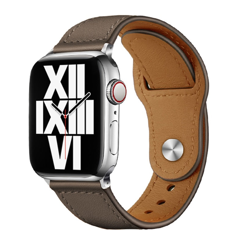 Real Leather Strap For Apple Watch