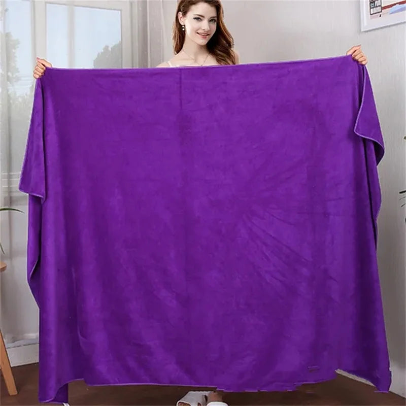 Microfiber bath towel, super large, soft, high absorption and quick-drying, sports, Men's and women's towels Beauty Hotel