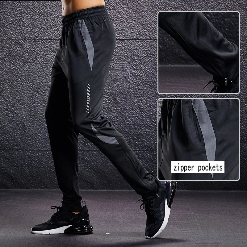 Running Pants With Zipper Pockets