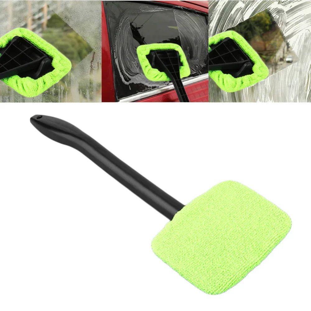 New Car Window Cleaner Brush Kit Windshield Cleaning Wash Tool Inside Interior
