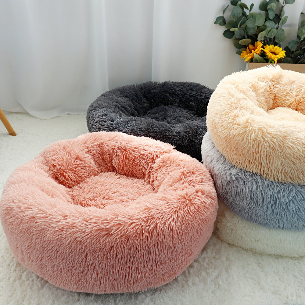 Warm Round Dog Bed