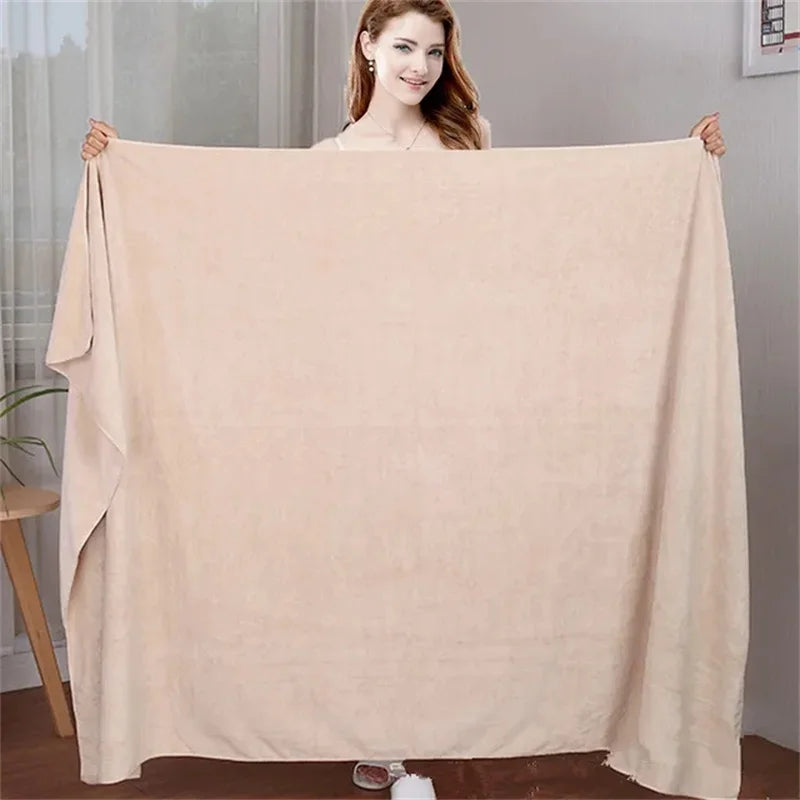 Microfiber bath towel, super large, soft, high absorption and quick-drying, sports, Men's and women's towels Beauty Hotel