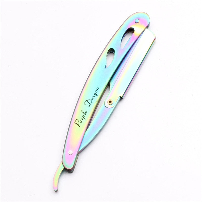 Manual Shaving Razor Men Folding Beard Cutter Colorful