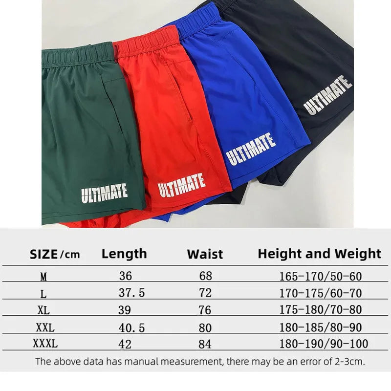 Men Gym Fitness Shorts Bodybuilding