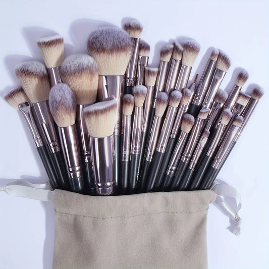 30 pcs professional make up brushes set