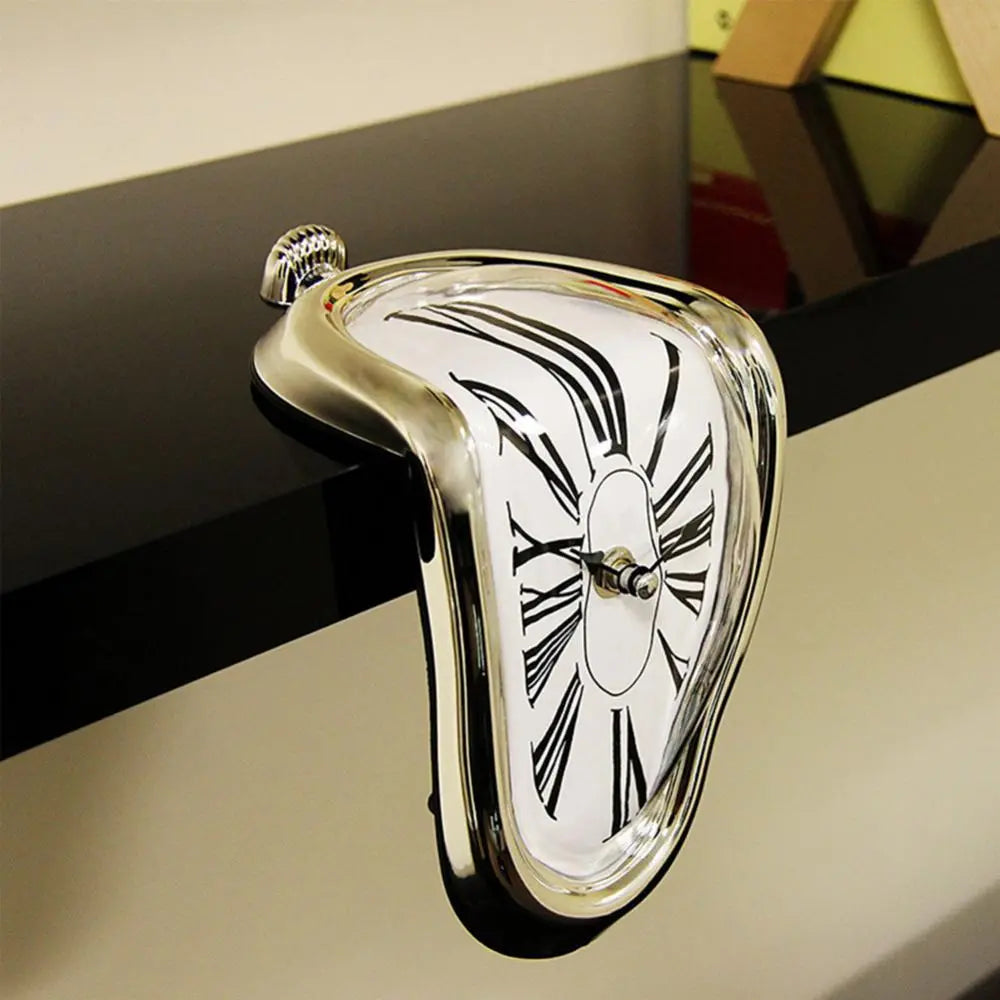 Salvador Dali melting clock