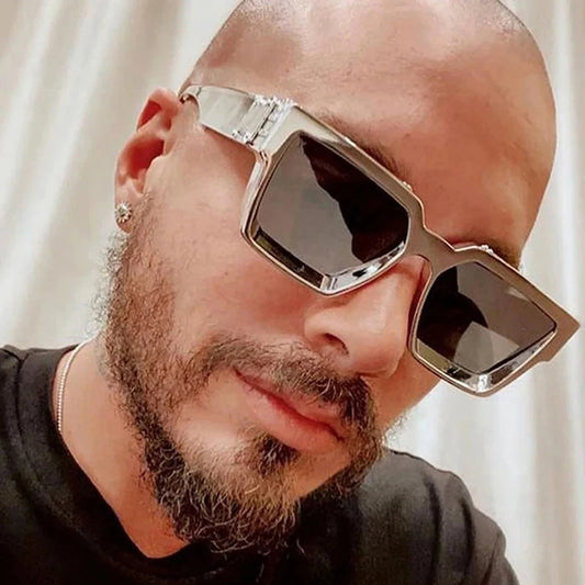 Ruiao Retro Black Millionaire Shades Luxury Sunglasses 2025 For Men Women