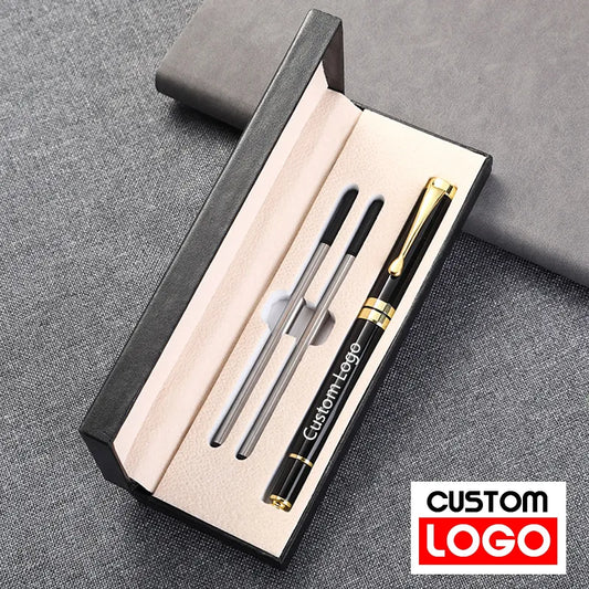 Luxury Metal Ballpoint Pens School Business Office Signature Roller Pen