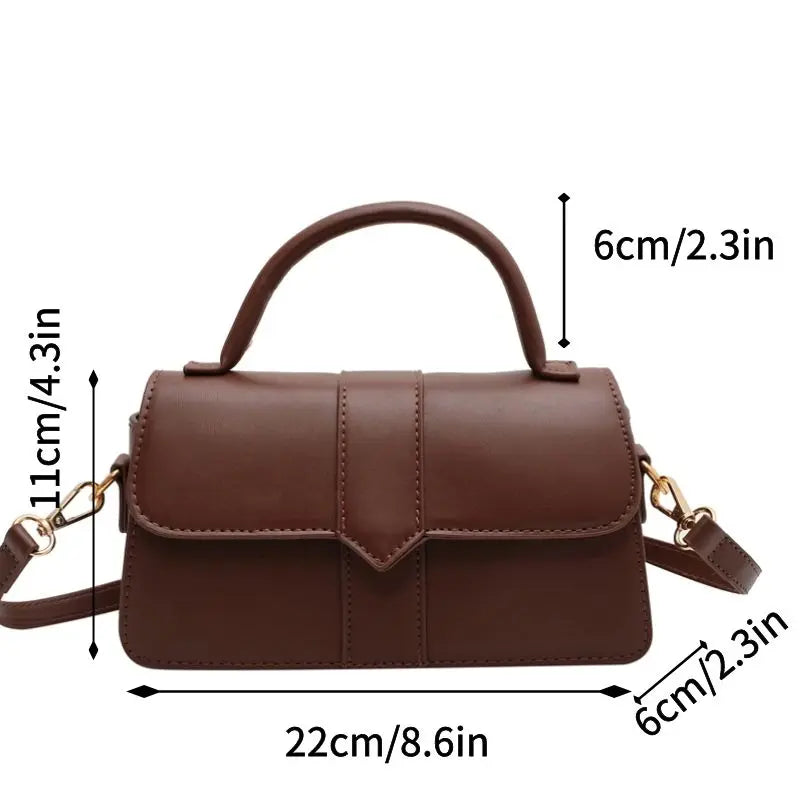 Simil-Leather Shoulder Bag