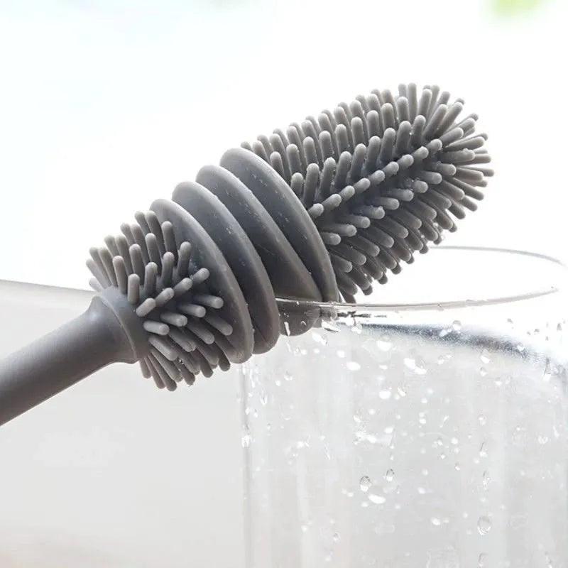 Silicone Cup Brush Milk Bottle Cleaning