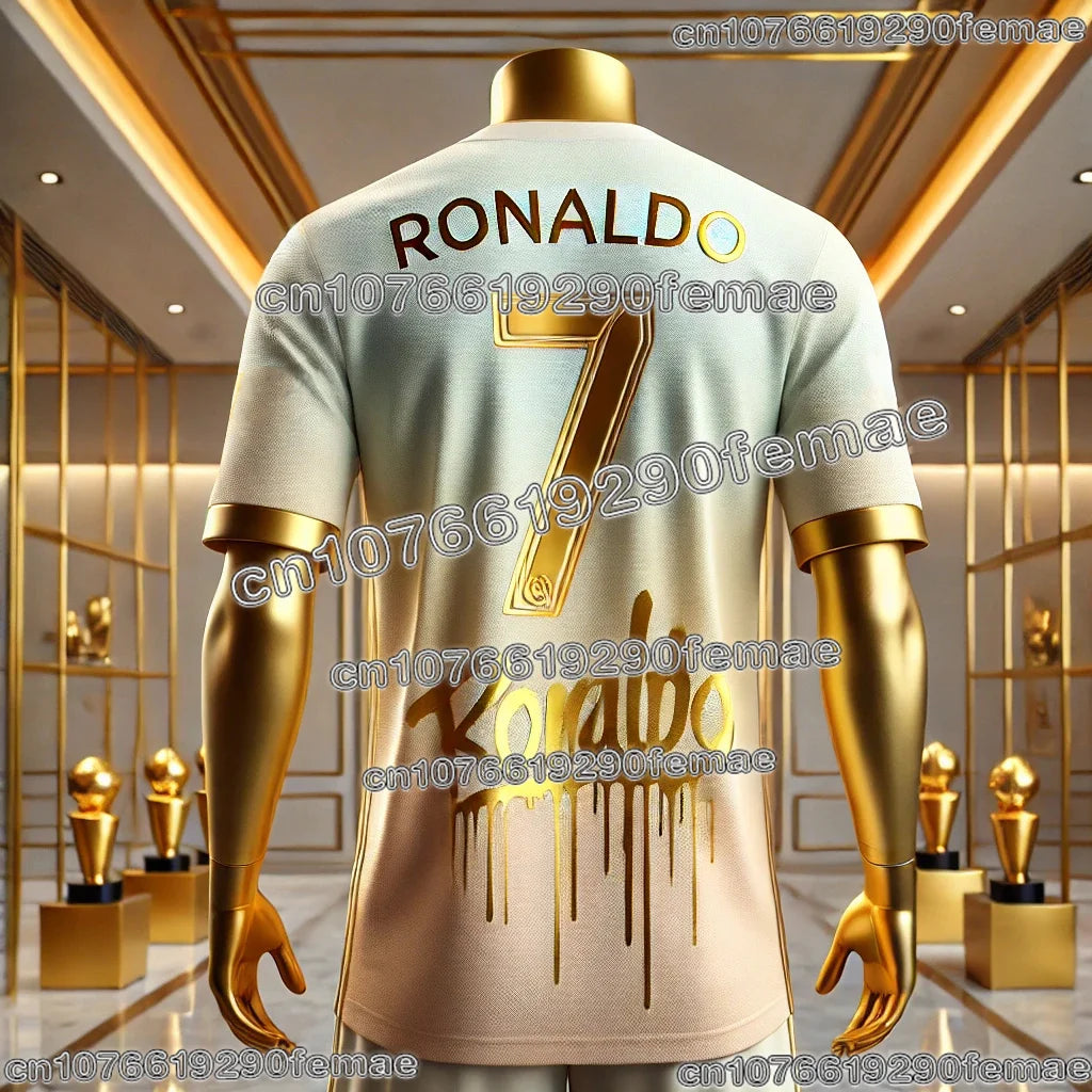 2026 New Hot Selling Ronaldo Fashion Football Superstar Commemorative Collection Sports Jersey Daily Outdoor Breathable T-shirt