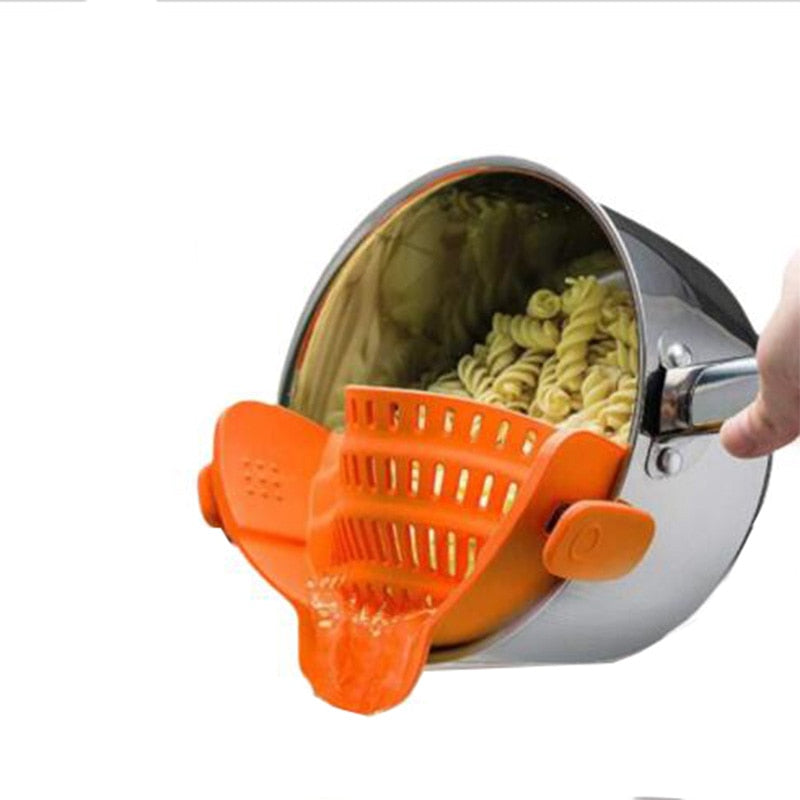 Silicone Kitchen Strainer Clip