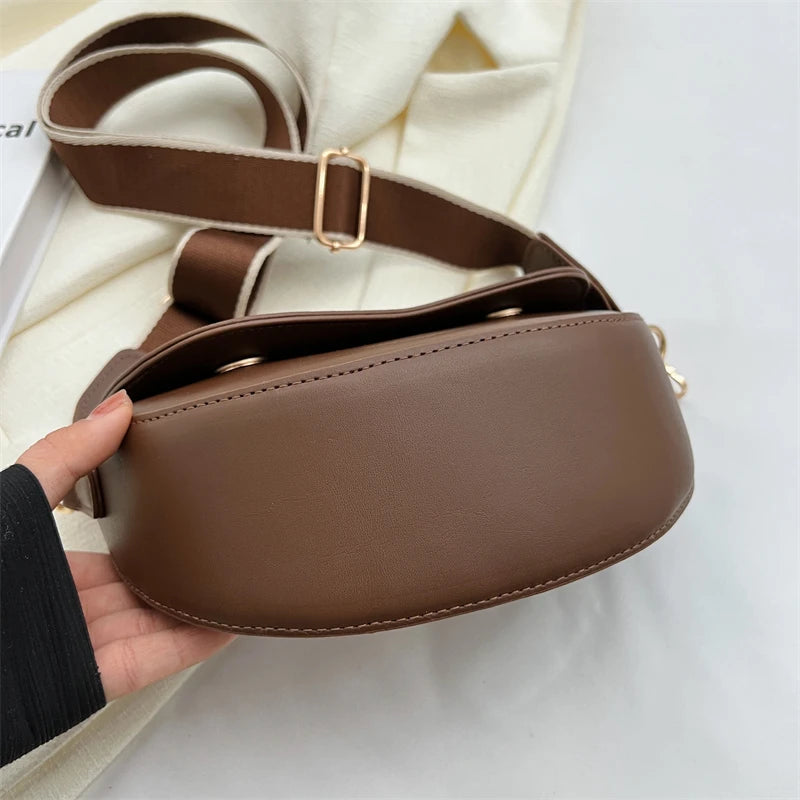 Small Leather Saddle bag