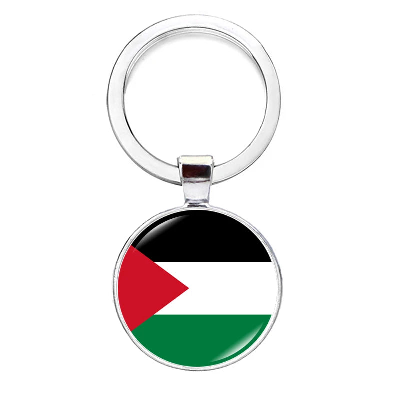 2026 National Flag Keychain Serbia France Spain Uruguay Croatia Chile Romania Netherlands Switzerland Brazil Football Keyring