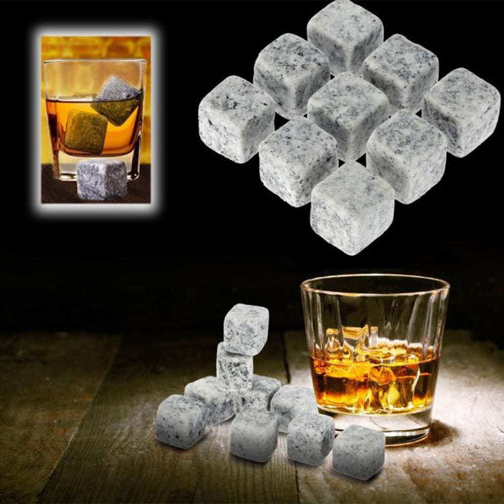 6Pcs Marble Cubes cooling drinks