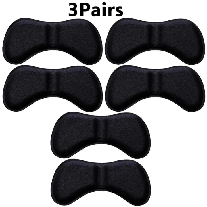 6Pairs Heel Insoles Patch Pain Relief Anti-wear Cushion Pads Feet