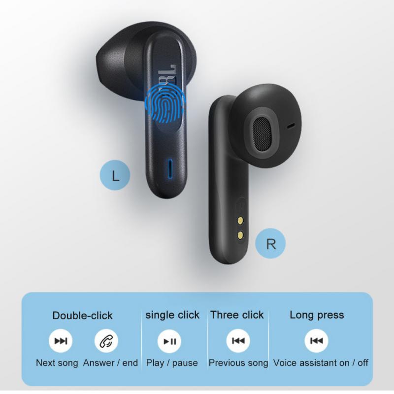 JBL Tune 230NC Wireless Earphone Bluetooth 5.2 TWS Stereo Noise Canceling Headset Waterproof Sport Earbuds with Mic