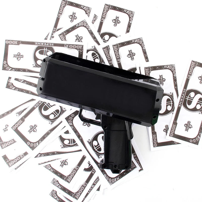 Gun Toy Party Banknote Shoot