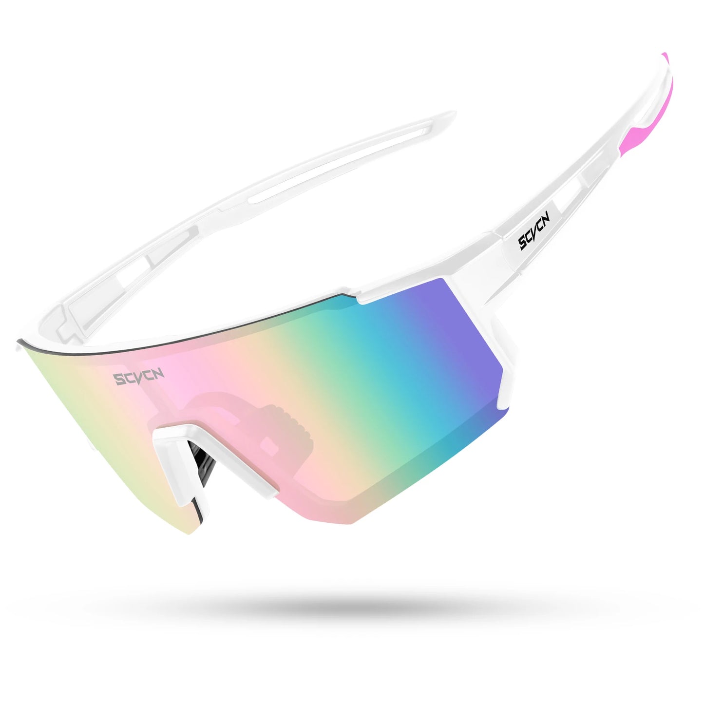 SCVCN Fashion Street Sunglasses for Men and Women Sport Y2K Cycling