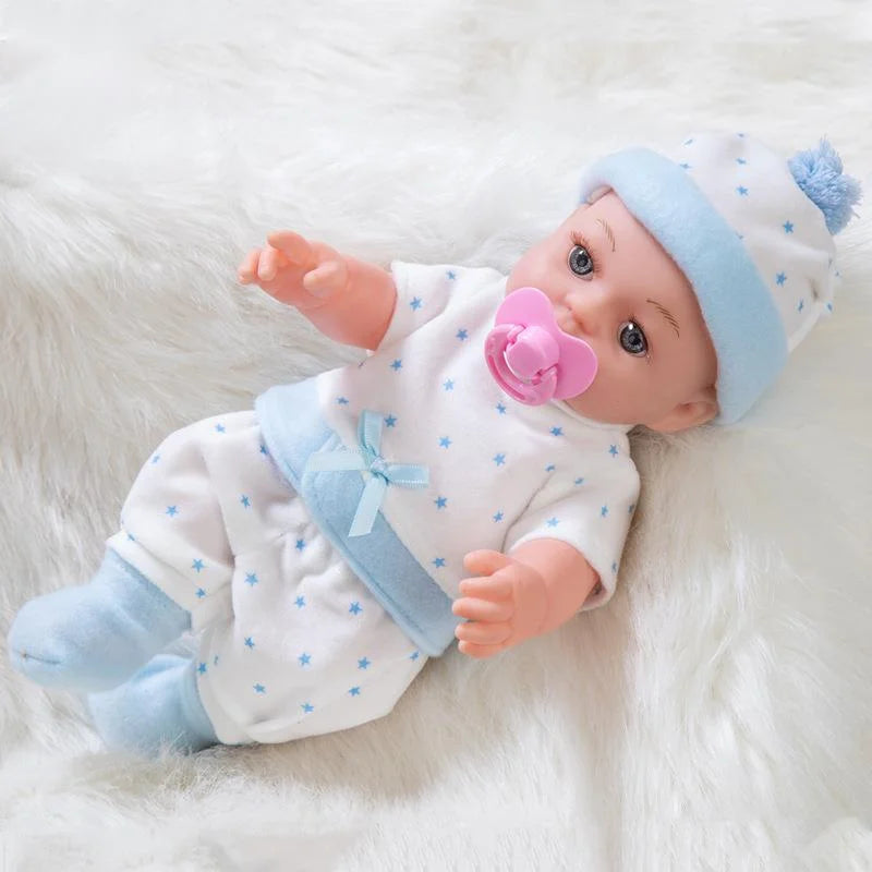 12in/30cm Doll Baby Simulation Soft Appease Be Education Reborn Doll Accessories Birthday Christmas kids Children's Day Gift