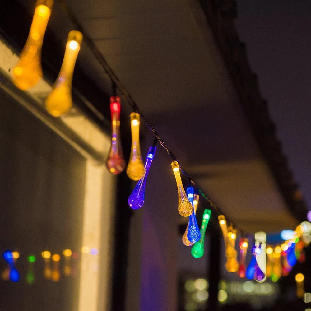 Water Droplets Solar lights