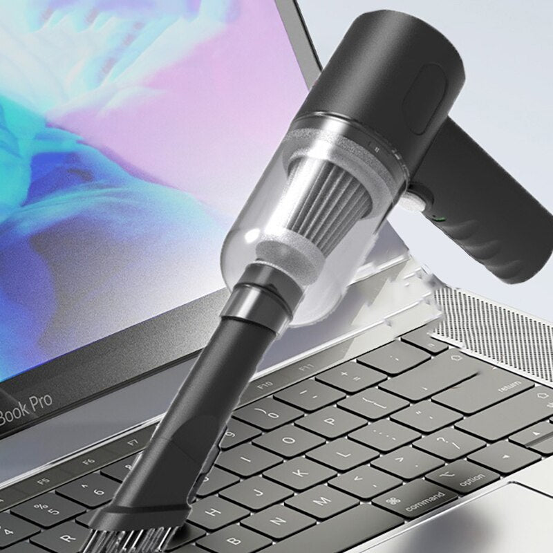 9000Pa Wireless Car Vacuum Cleaner USB Charging 1200mAh Portable