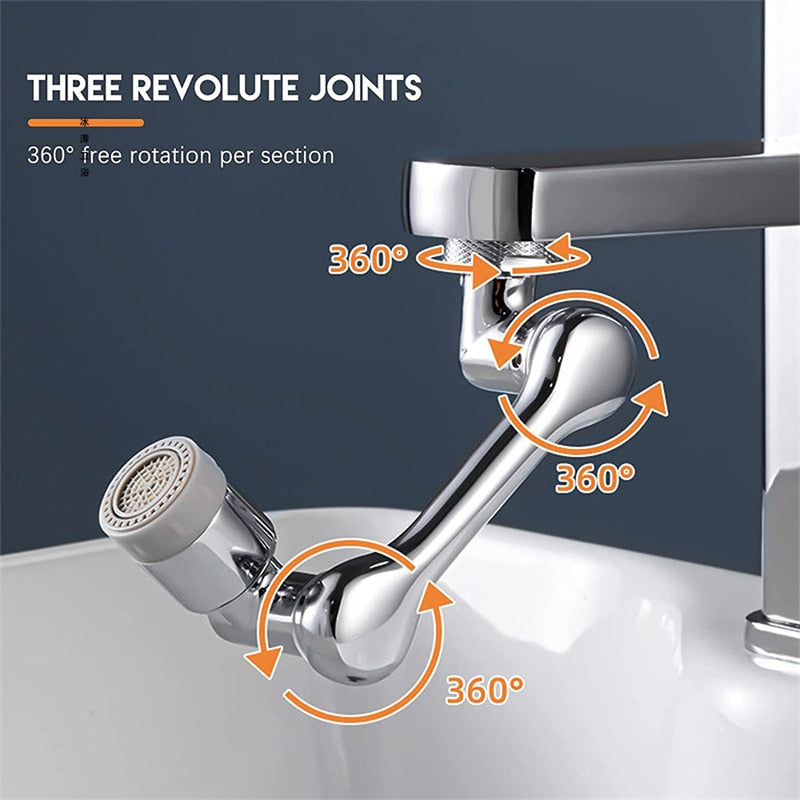 Rotatable Multifunctional Extension Faucet