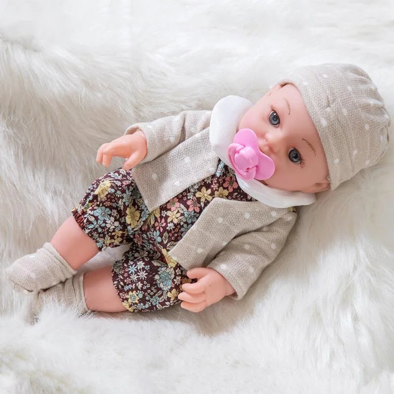 12in/30cm Doll Baby Simulation Soft Appease Be Education Reborn Doll Accessories Birthday Christmas kids Children's Day Gift