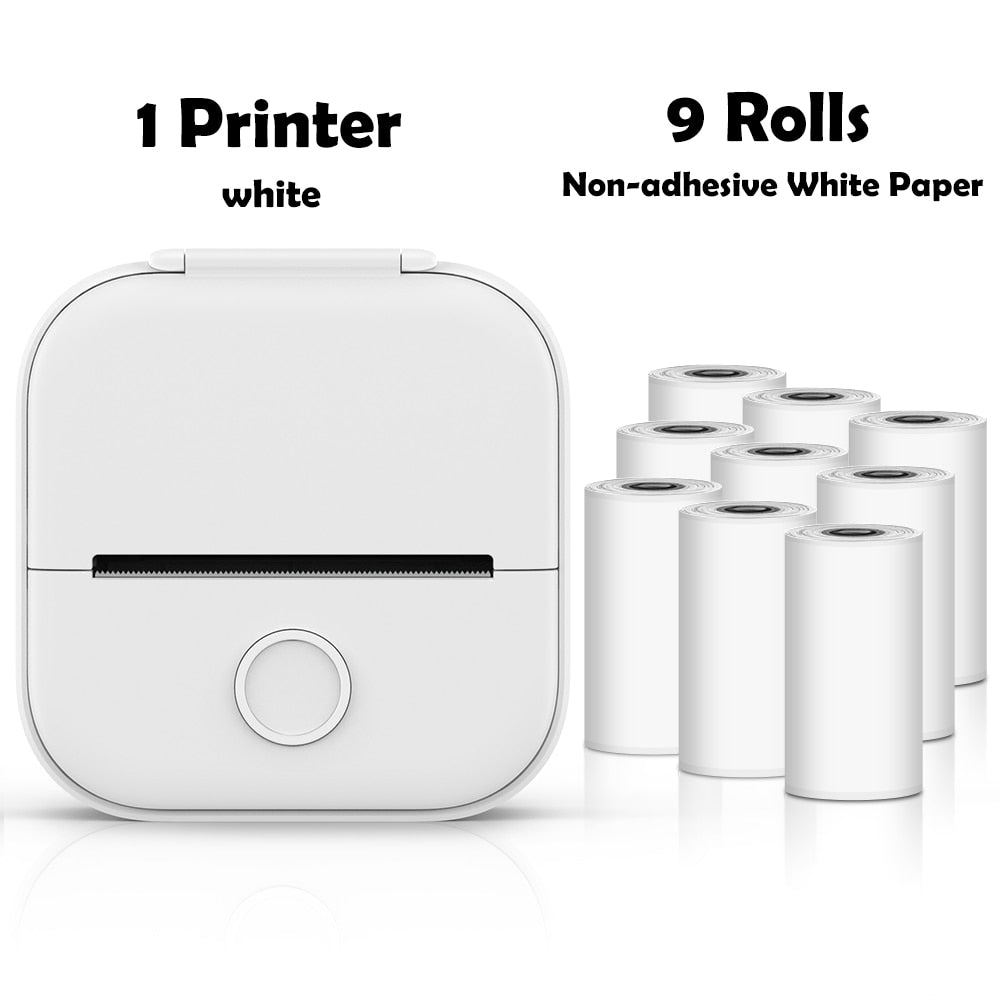 Portable Mini Wireless Thermal Pocket Printer