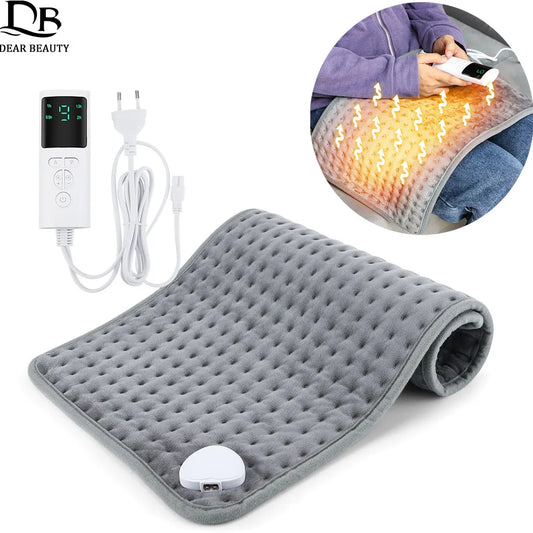 30*59cm Electric Heating Pad Waterproof Winter Heater Abdomen Shoulder Back Pain Relief Physiotherapy Blanket Warm Mat Sofa Bed