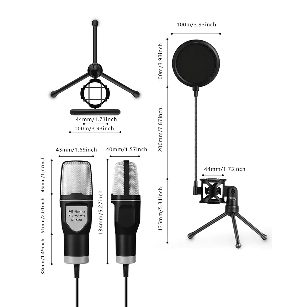 USB RGB Microphone