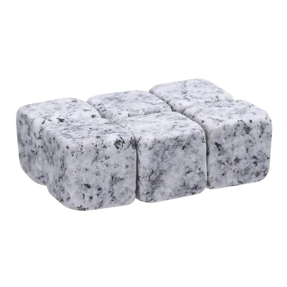 6Pcs Marble Cubes cooling drinks