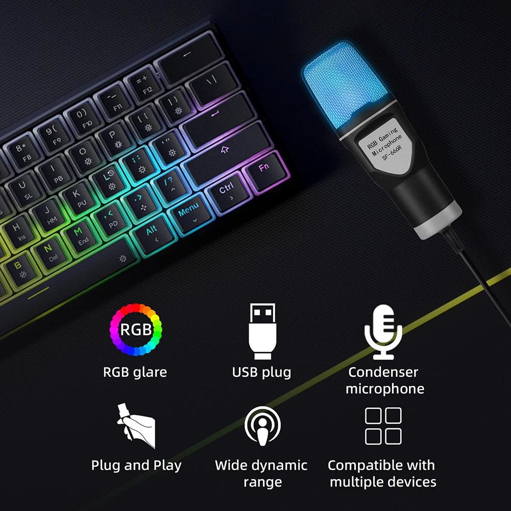 USB RGB Microphone