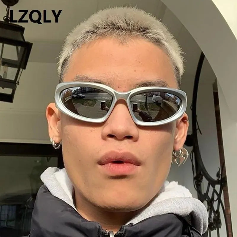 Y2k New Punk Sports Sunglasses For Men and Women.