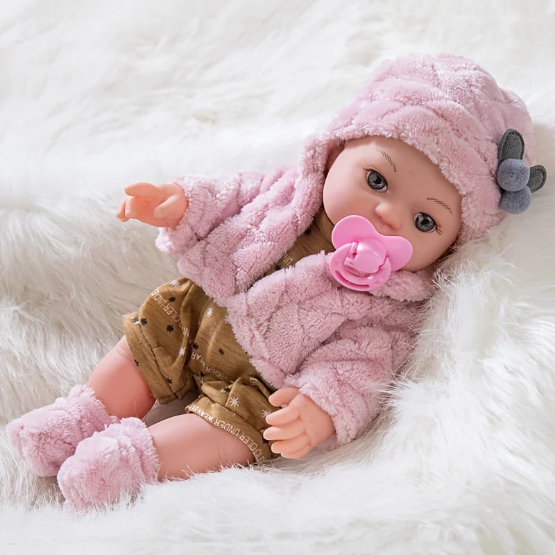 12in/30cm Doll Baby Simulation Soft Appease Be Education Reborn Doll Accessories Birthday Christmas kids Children's Day Gift