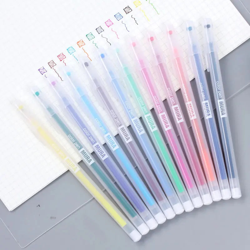 24/12PCS/Box Color Gel Pen Refill Set