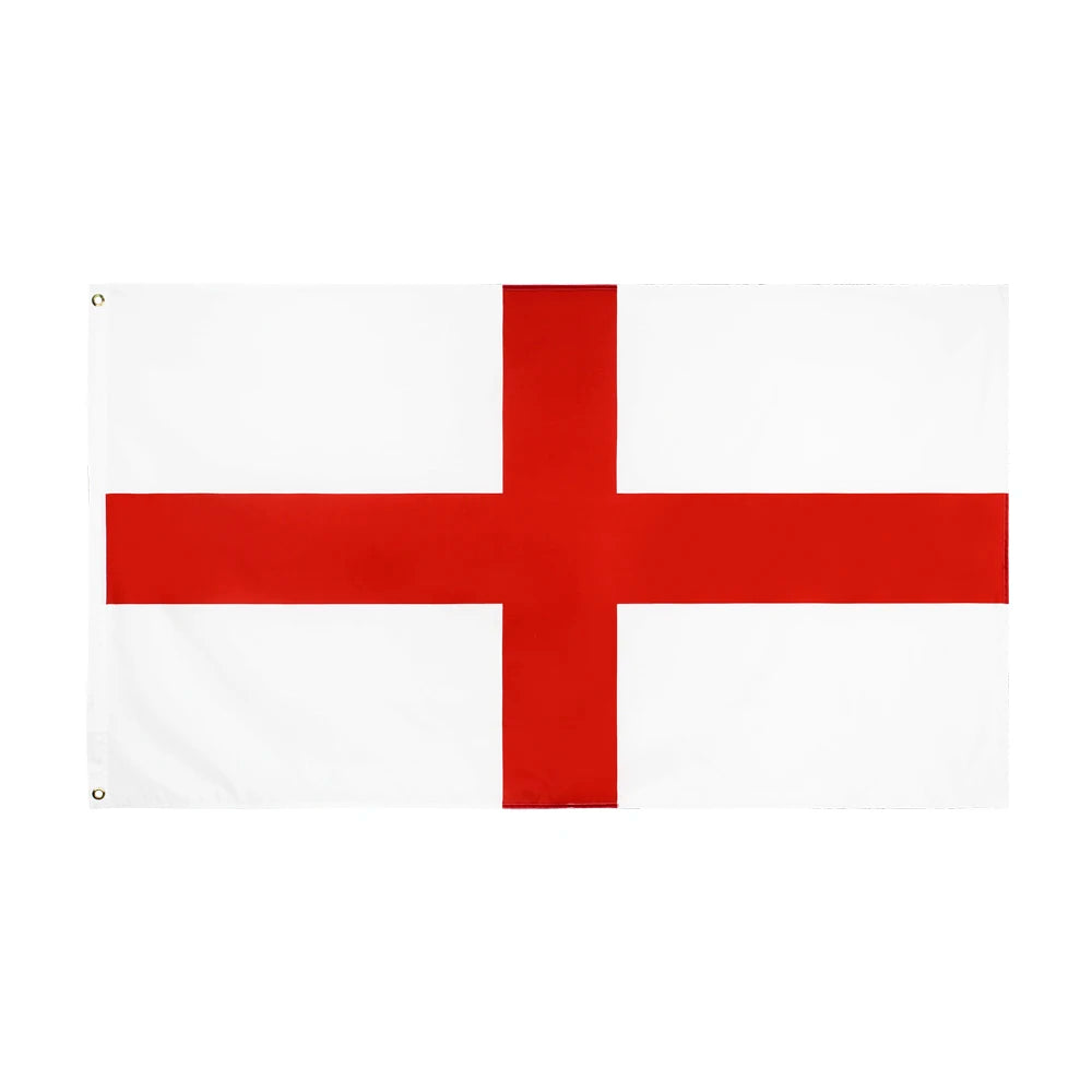 LeaFLAG England Flag 90x150cm England Country Flag Cross Of St George English National Banner Indoor Outdoor decoration
