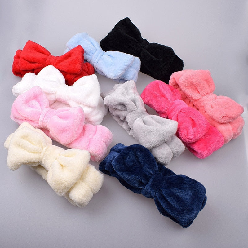 Flannel Cosmetic Headbands