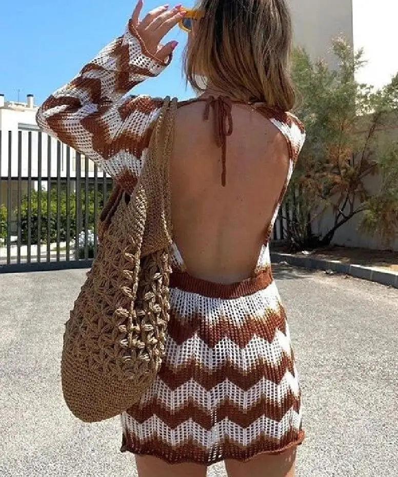 Knitted Bikini Cover-Up