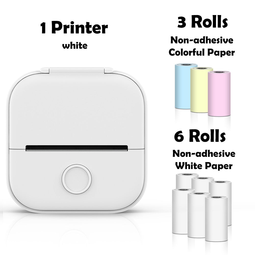 Portable Mini Wireless Thermal Pocket Printer