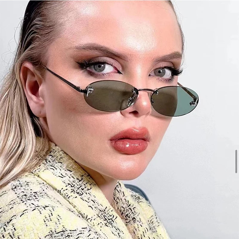 Cat Eye Sun Glasses Female