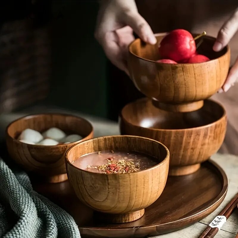 Wooden bowl