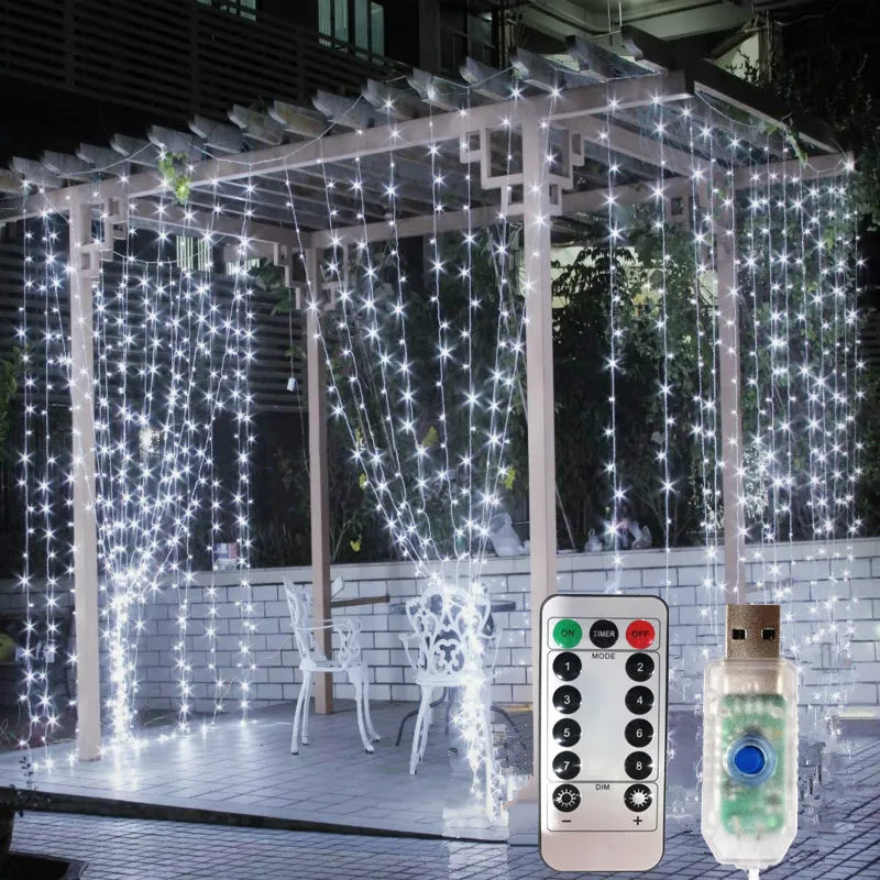 USB Curtains led