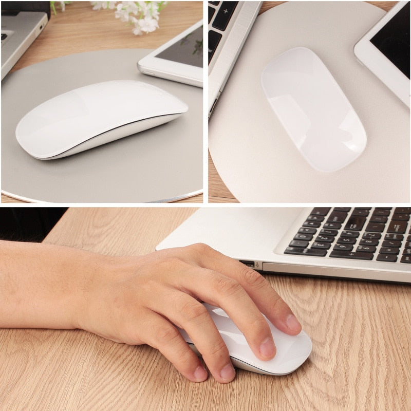 IFXLIFE Wireless Bluetooth Mouse  for APPLE Mac Book Macbook Air  Pro Ergonomic Design Multi-touch BT