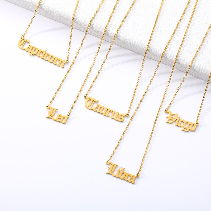 Zodiac Sign Necklace