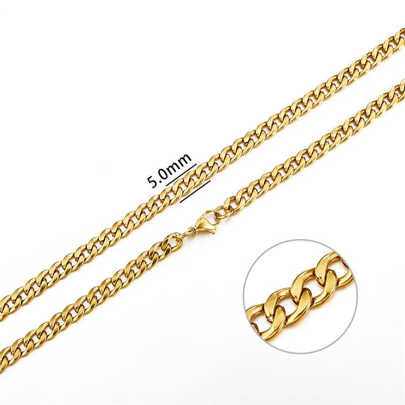 2mm-7mm Rope Chain