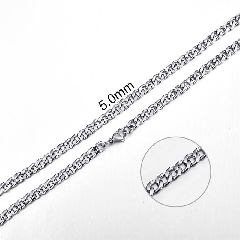 2mm-7mm Rope Chain